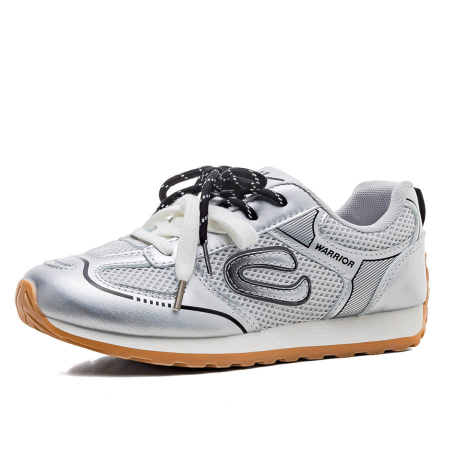 Warrior German Army Trainers Synthetic Leather Life Cushioning, Wear Resistant Low top Casual Shoes Women's