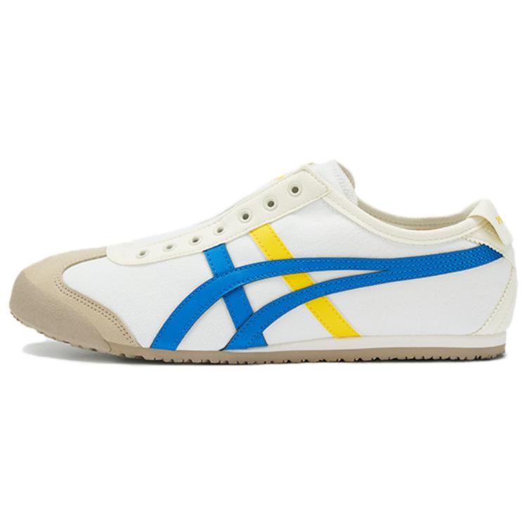 Onitsuka Tiger Casual Shoes Unisex Rice Brown Blue