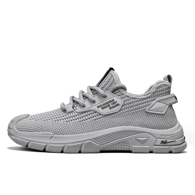 Binary Binary Lightweight Anti Slip Low top Casual Shoes Men's Gray