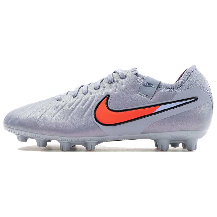 Nike Nike Tiempo Legend 10 Pro Soccer Shoes Unisex Gray Red