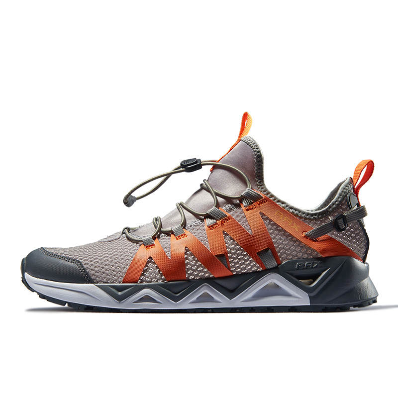 RAX RAX Low top Outdoor Shoes Men's Gray Orange