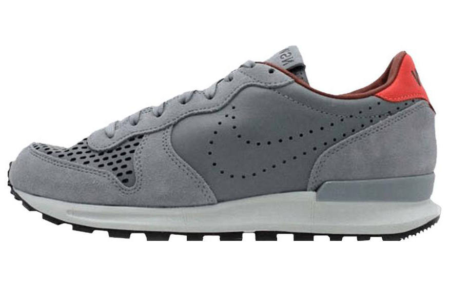 Nike Nike Air Solstice Premium NSW NRG Abrasion Resistant, Breathable, Lightweight Low top Casual Shoes Men's Gray Orange