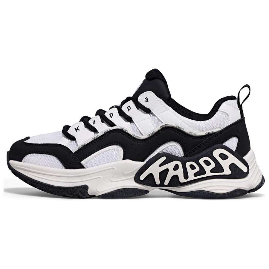 Kappa Wear resistant And Lightweight Low top Casual Shoes Women's Black