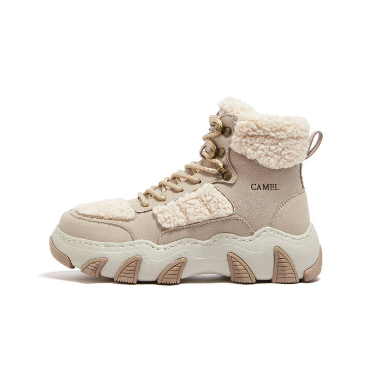 CAMEL CAMEL Short Combat Boots Women's