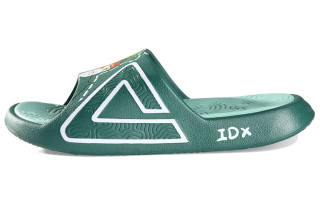 IDX PEAK X IDX Slide Slippers Men's Green/White Color