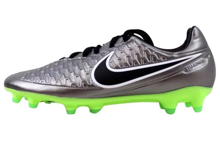 Nike Nike Magista Orden Fg Metallic Pewter/Black Ghost Green Green Glow