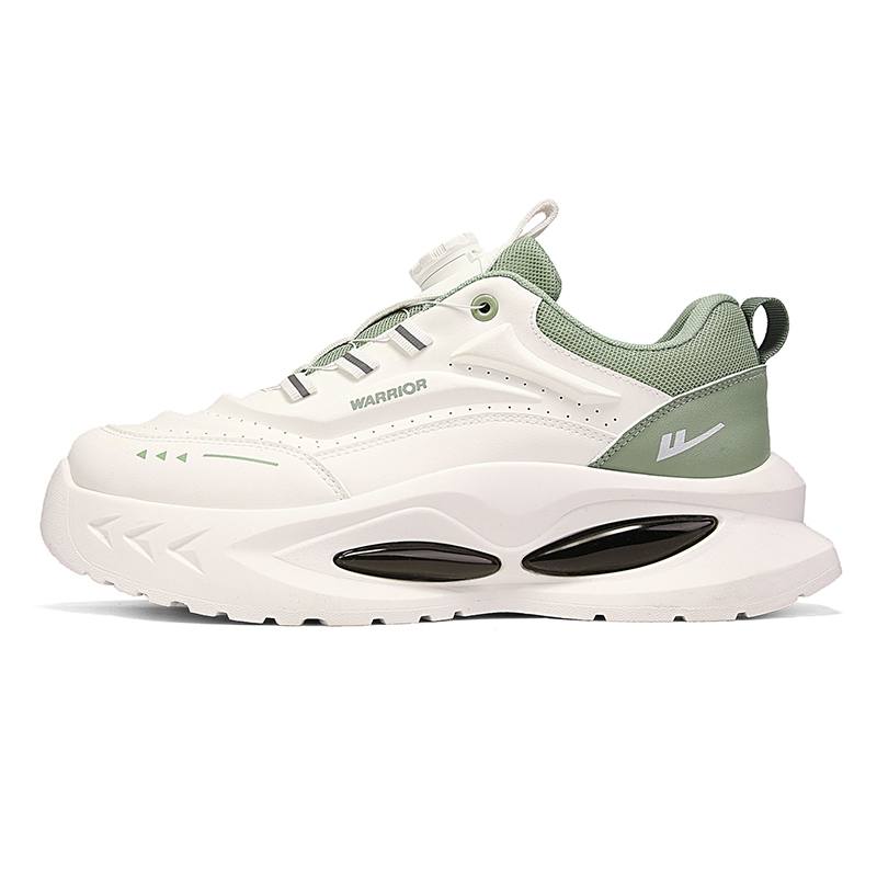 Warrior Cushioning Height Increasing Abrasion Resistant Slip Resistant Low top Casual Shoes Men's