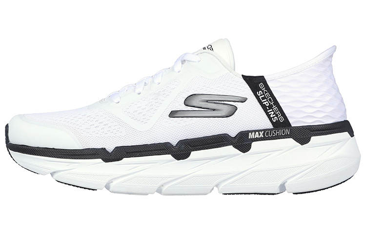 Skechers Max Cushioning Premier Slip Ins 'White Black'