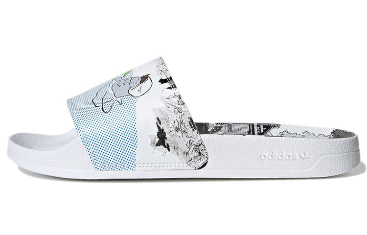 Adidas Originals Adilette Monsters Inc. x Adilette Adidas Originals Lite 'Mike & Sulley'