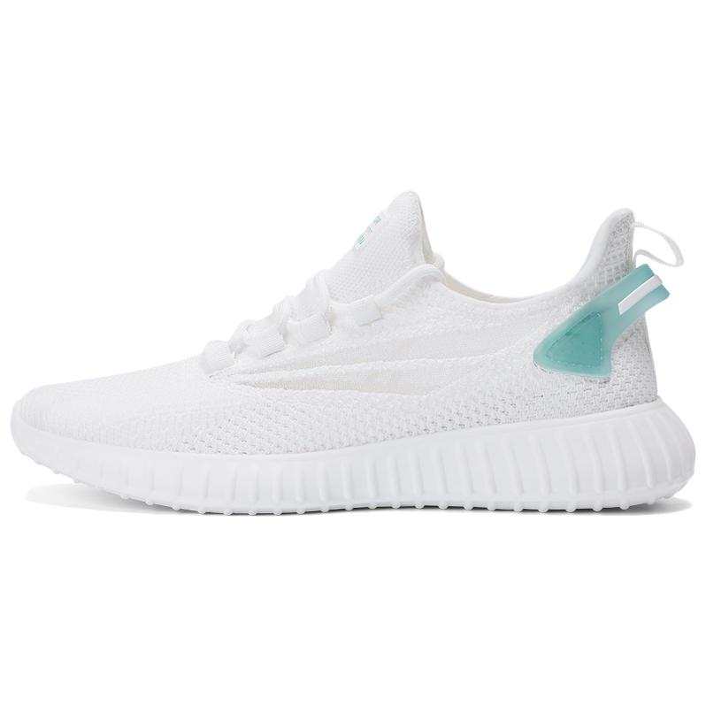 Warrior Fabric Slip Resistant Abrasion Resistant Low top Sports Casual Shoes Men's White Blue