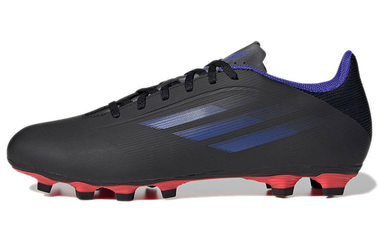 Adidas Adidas X Speedflow.4 Flexible Ground Boots Wear resistant And Lightweight Soccer Shoes Men's Black Blue