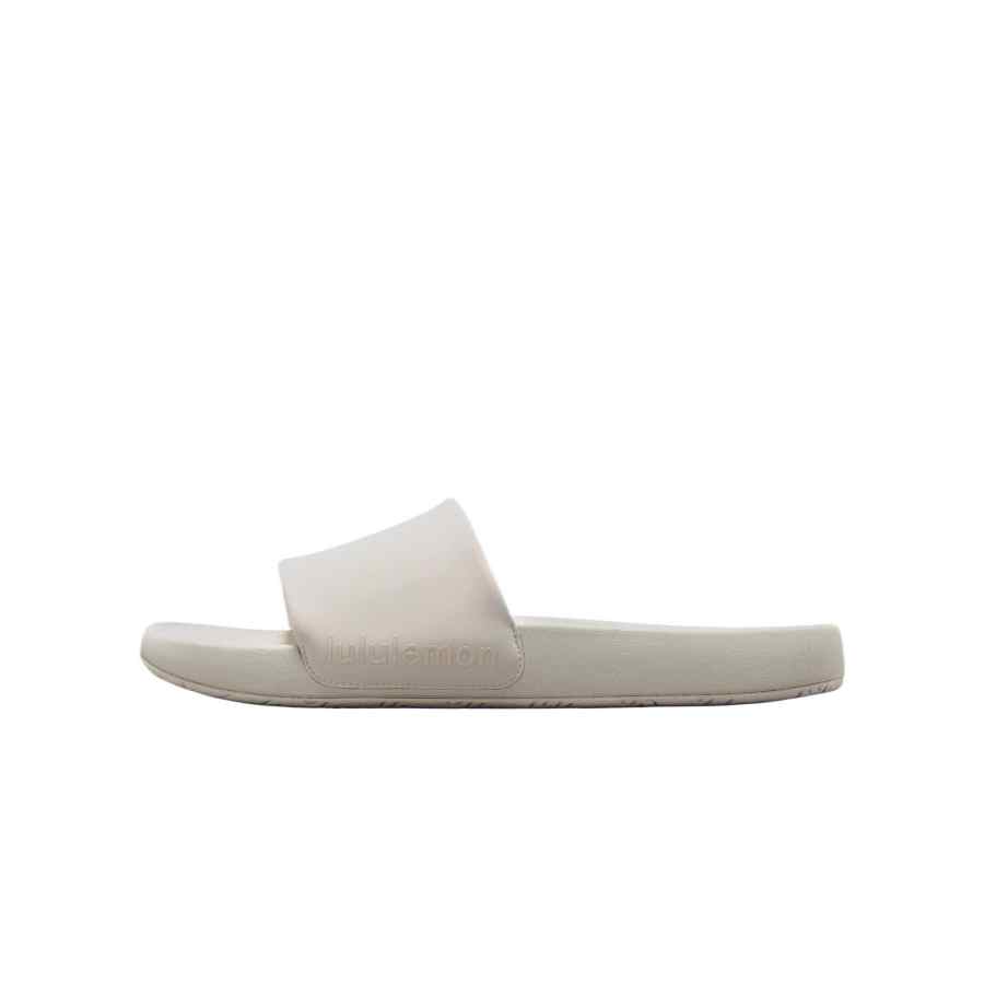 Lululemon Restfeel Slide Slip Resistant Slip Resistant Slide Slippers Women's White