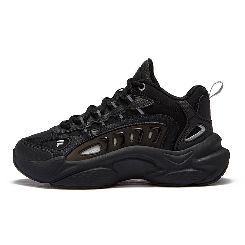 FILA FUSION SKY TRAIL Abrasion Resistant Mid top Casual Shoes Women's Black