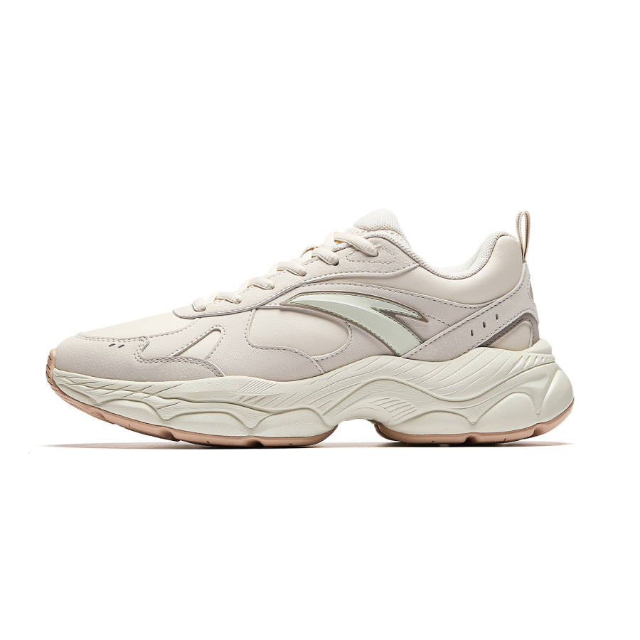 Anta Sunlight Low top Casual Shoes Women's White Rice Gray