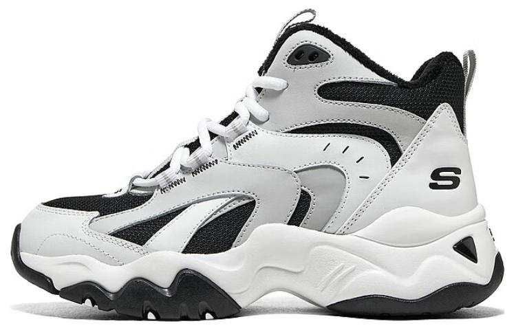 Skechers DLITES Textile, Synthetic Leather, Split Cow Leather Abrasion Resistant Abrasion Resistant High top