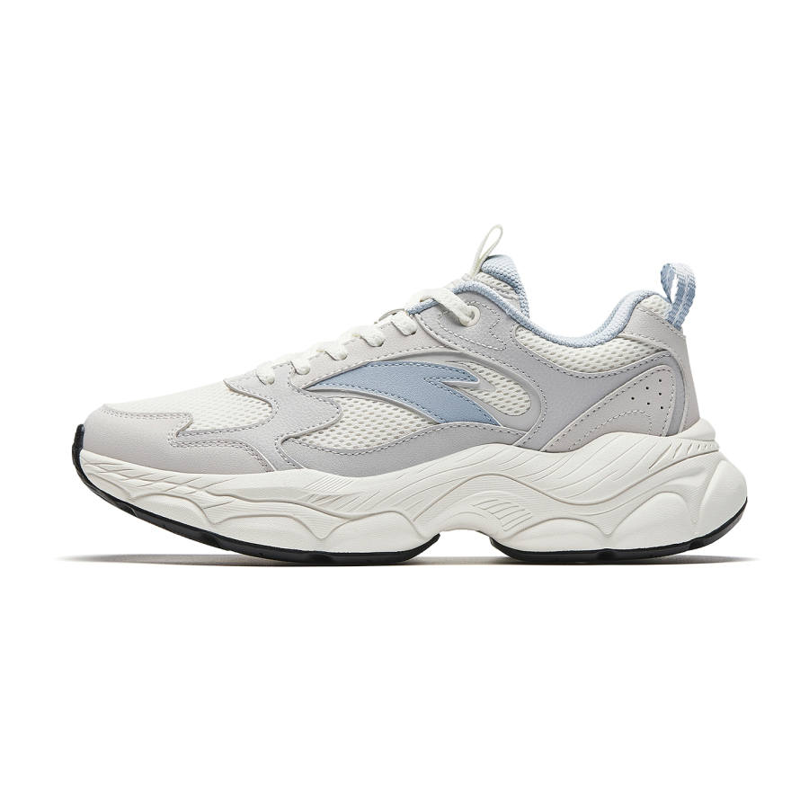 Anta Sunlight Low top Casual Shoes Women's Ivory White/Cumulus Gray/Microchip Gray