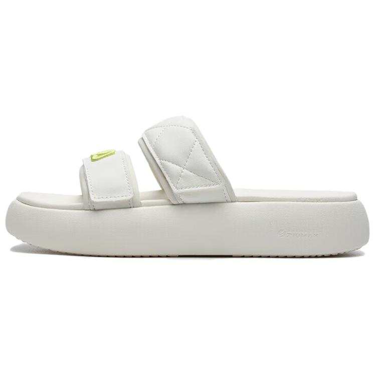 FILA DONUT Abrasion Resistant Slide Slippers Women's Milk White