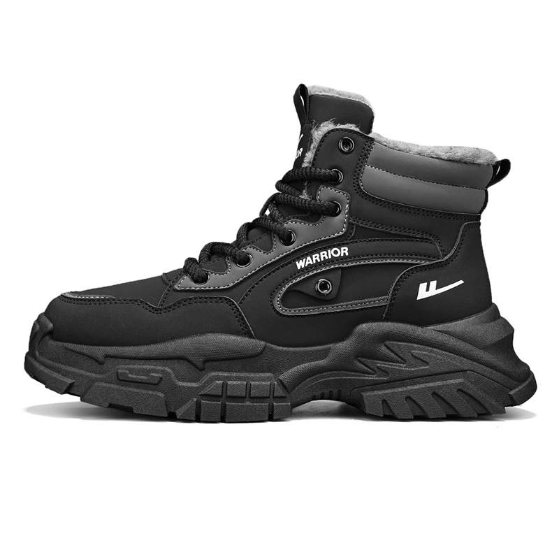 WARRIOR WARRIOR Short Combat Boots Men's Black Gray