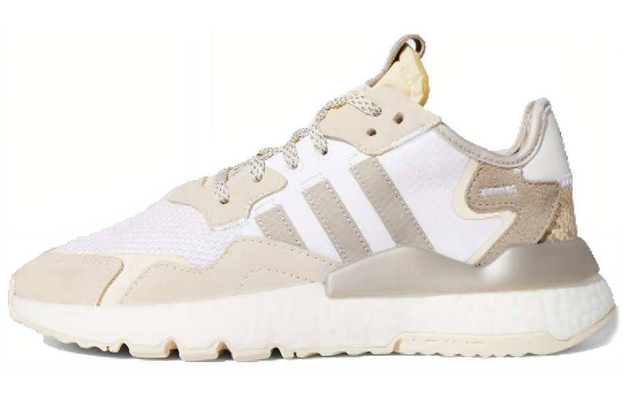 Adidas Originals Nite Jogger 'White Brown' Women's