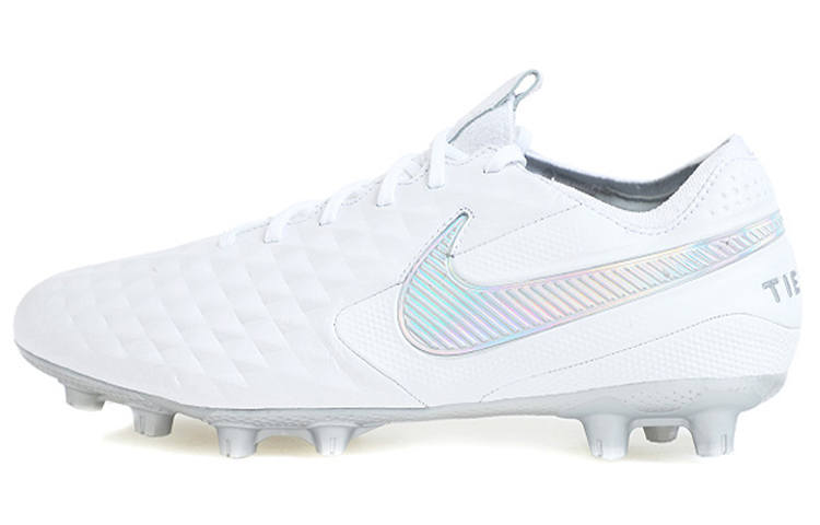 Nike Nike Tiempo Legend 8 Soccer Shoes Men's Low Top White/Gray