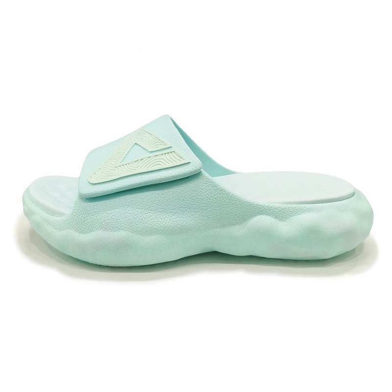 PEAK Taichi Cloud Slip Resistant Abrasion Resistant Slide Slippers Unisex Green