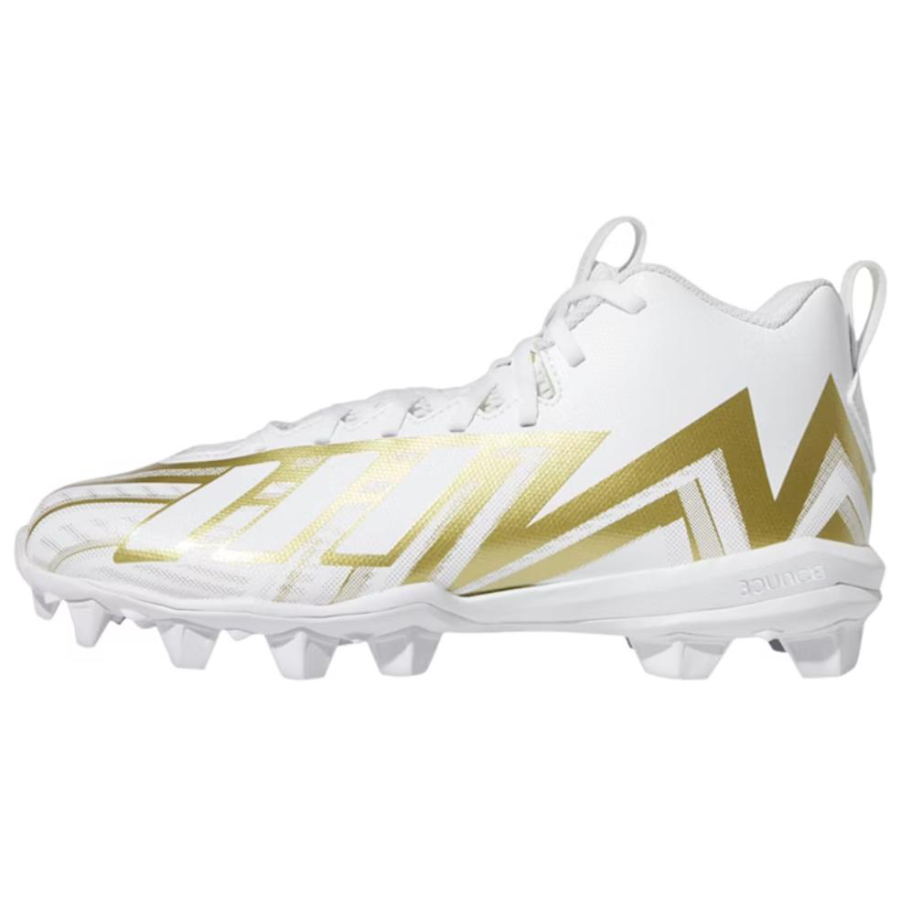 Adidas Adidas Freak Cushioning Abrasion Resistant Cushioning, Wear Resistant Soccer Shoes Men's White Gold