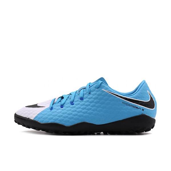 Nike Nike Hypervenom Phelon TF Turf Cushioning Abrasion Resistant Cushioning, Wear Resistant Soccer Shoes Men's Blue Black