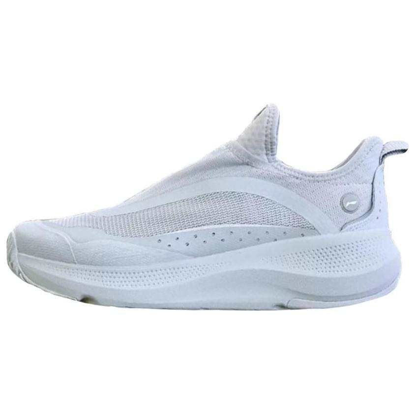 Li-Ning Li Ning Soft Go Cushioning Breathable Low top Casual Shoes Men's Mist Gray