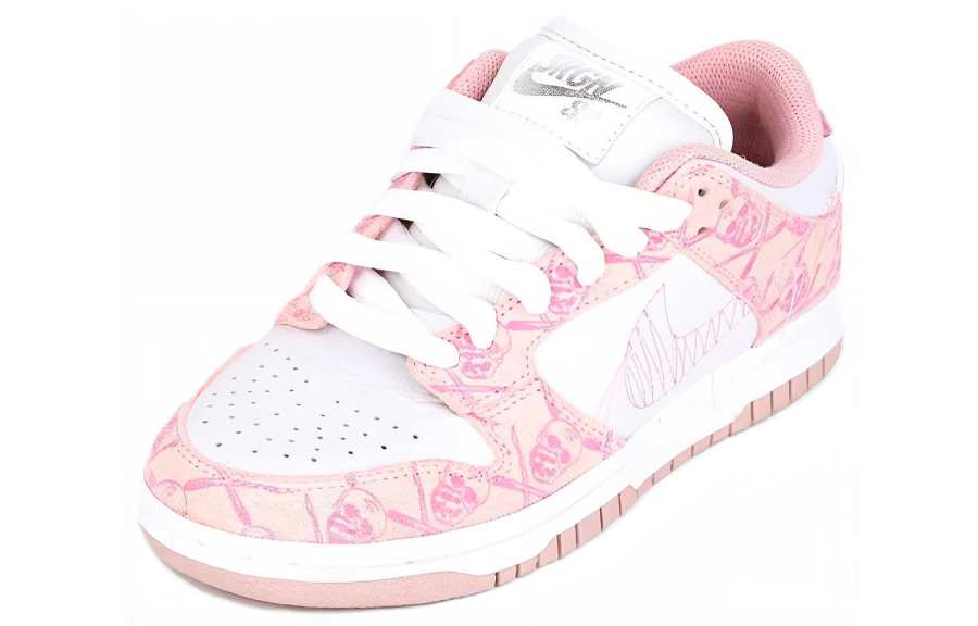 Nike THE SHOE SURGEON x Nike Slip Resistant Low top Casual Shoes Women's Pink White