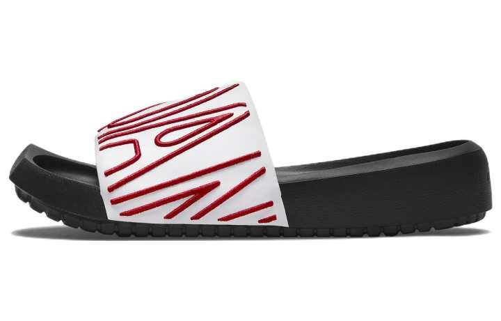 Jordan Jordan Nola Slide White Gym Red Women's