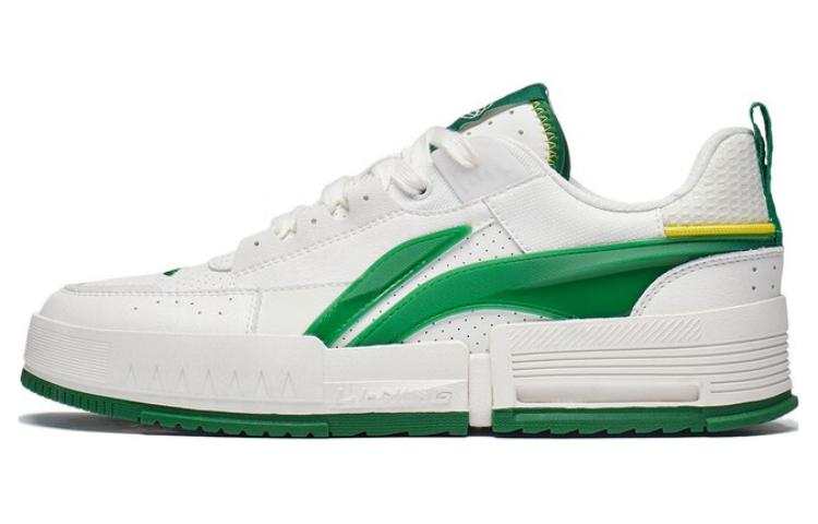 Li-Ning Li Ning Inner Side Inner Presentation Textile, Synthetic Leather Slip Resistant Abrasion Resistant Low top