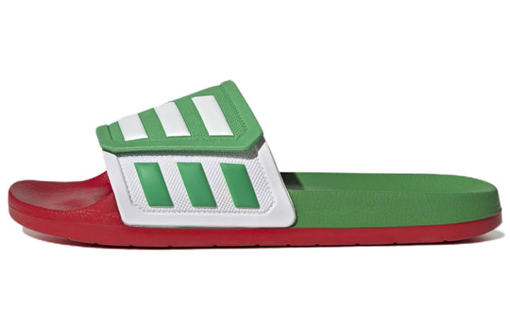 Adidas Adidas Adilette Tnd Slide 'Vivid Green Scarlet'