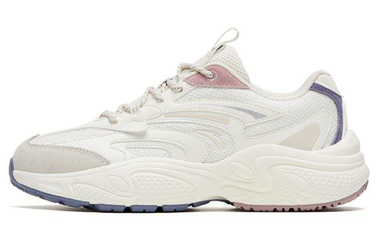 Anta Life Collection C37 Slip Resistant Abrasion Resistant Low top Sports Casual Shoes Women's White Gray