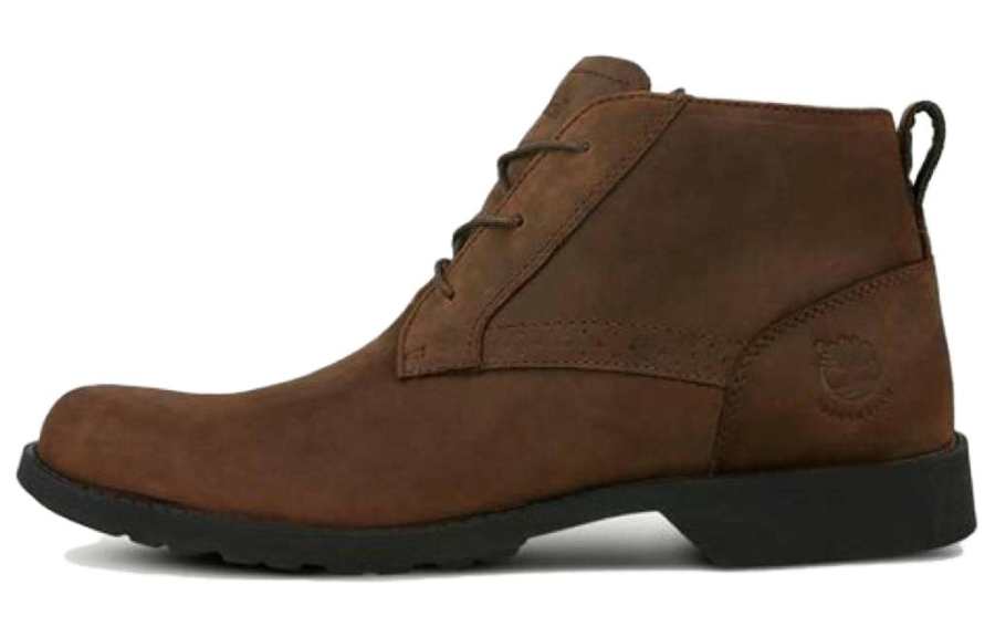 Timberland Fitchburg Waterproof Chukka Boots 'Dark Brown Nubuck'
