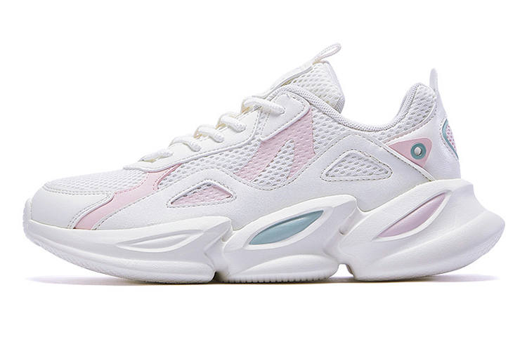 QIAODAN Low top Sports Casual Shoes Women's White Pink