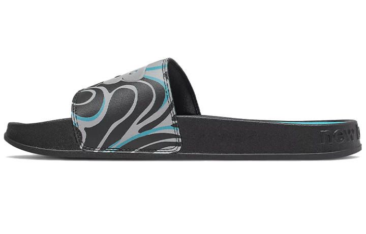 New Balance 200 Slides New Balance 'Black Virtual Sky'