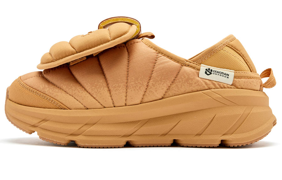 QIAODAN Croissant Cushioning Slip Resistant Abrasion Resistant Waterproof Lightweight Height Increasing Thermal Low top