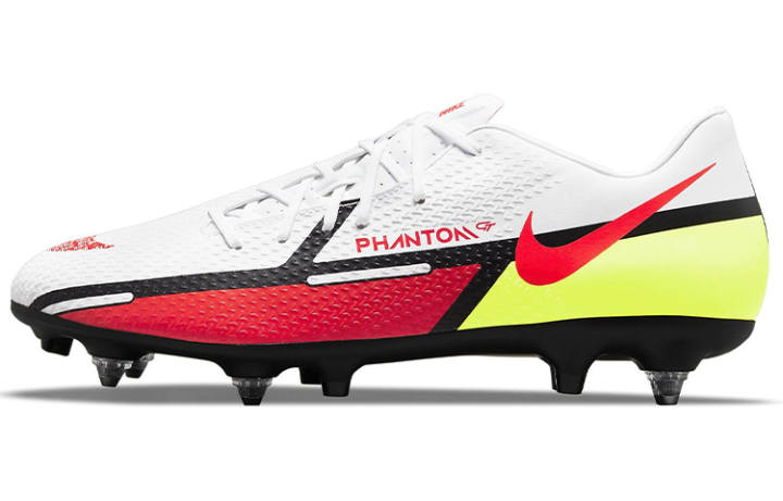 Nike Nike Phantom GT Soccer Shoes Unisex Low Top White/Red