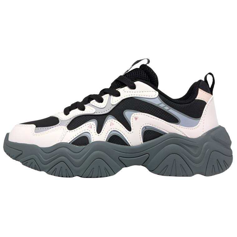361° Cushioning Abrasion Resistant Cushioning, Wear Resistant Low top Casual Shoes Women's Pink Litchi Obsidian Black