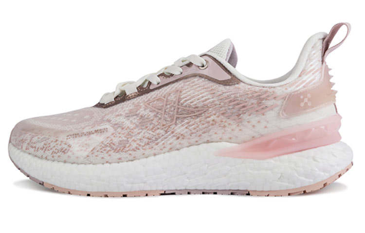 XTEP Slip Resistant Low top Casual Shoes Women's Pink White