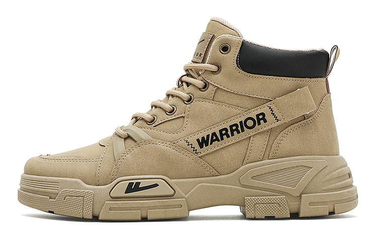 WARRIOR WARRIOR Trendy Workwear Style Knee High Combat Boots Unisex