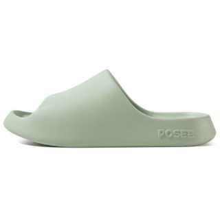 POSEE Slip Resistant Abrasion Resistant Slide Slippers Unisex Green