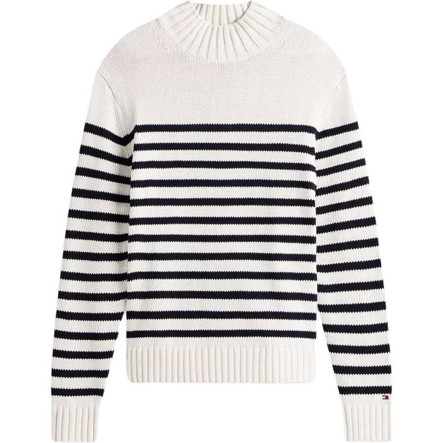 Tommy Hilfiger Sweaters Men's Ivory Turtleneck Moderate