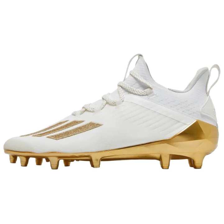 Adidas Adidas Adizero Cleat 'White Metallic Gold'