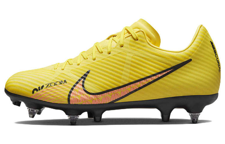 Nike Nike Zoom Vapor 15 SG Soft Ground Natural Grass Fabric Cushioning Slip Resistant Abrasion Resistant Soccer Shoes Unisex