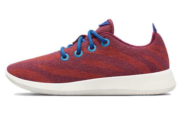 Allbirds Wool Runner Cushioning Slip Resistant Cushioning Slip Resistant Low top Sports Casual Shoes Men's Tiger Red
