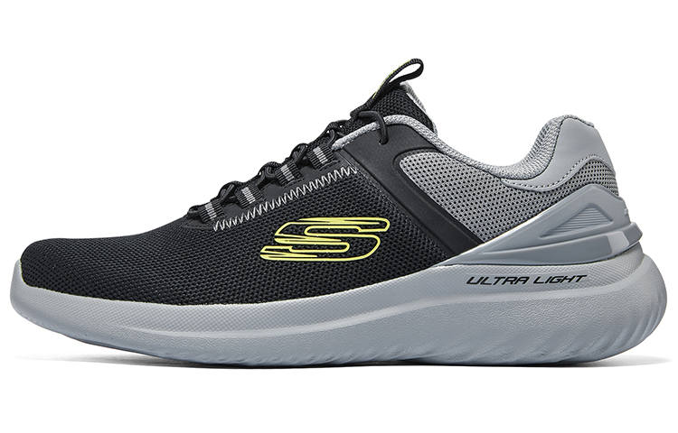 Skechers BOUNDER 2.0 Canvas Comfortable Low top Casual Shoes Men's Black