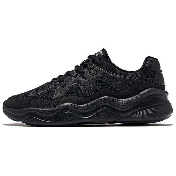 Erke Flowing Cloud 2.0 Low top Casual Shoes Men's Jet Black
