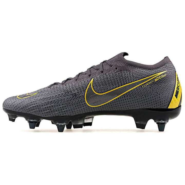Nike Nike Mercurial Vapor 12 Soccer Shoes Men's Low Top Gray/Yellow