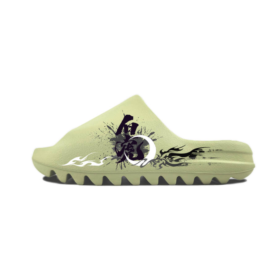 Adidas Originals Yeezy Slide EVA Slip Resistant Slide Slippers Unisex Green